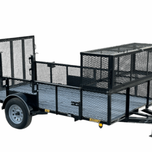 Bumper Single Axle Standard Duty Landscape Trailer (3,500lb GVWR)