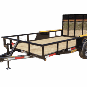 Bumper Single Axle Medium Duty Utility Trailer (5,200lb GVWR)