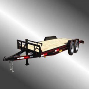 Bumper Tandem Axle Heavy Duty Equipment Hauler (14,000lb GVWR)