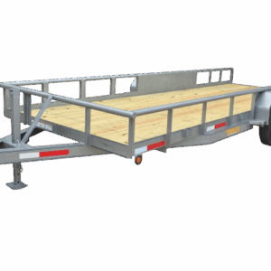 Bumper Tandem Axle Medium Duty Utility Trailer (10,400lb GVWR)
