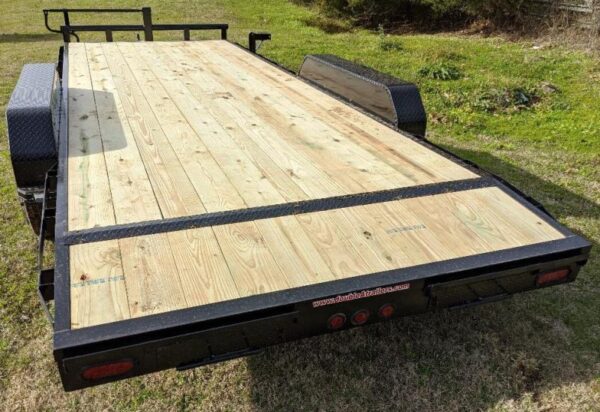 82x18 Car Hauler with Wood Floor (7,000 lb GVWR)