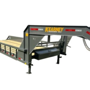 Gooseneck Tandem Axle Heavy Duty Equipment Hauler (14,000lb GVWR)