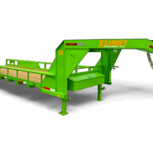 Gooseneck Tandem Axle Heavy Duty Lowboy Utility Trailer (14,000lb GVWR)