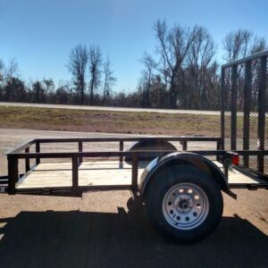 6x10 Single Axle Utility Trailer (3,500 lb GVWR)