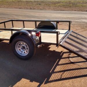 6x12 Single Axle Utility Trailer (3,500 lb GVWR)
