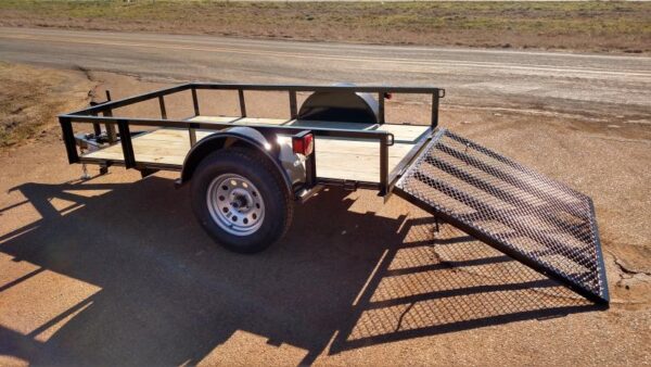 6x12 Single Axle Utility Trailer (3,500 lb GVWR)