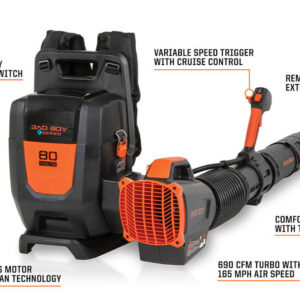 80V Backpack Blower